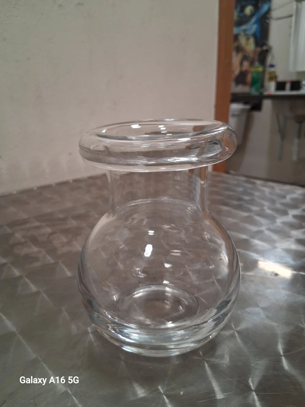 Clear Glass Bulb Vase - Home Accents